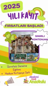 2-6 Yaş Anaokulu Fiyatları